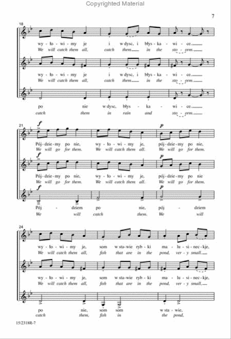 Som W Stawie Rybecki (Fish in the Pond) SSA scores gallery preview page 7