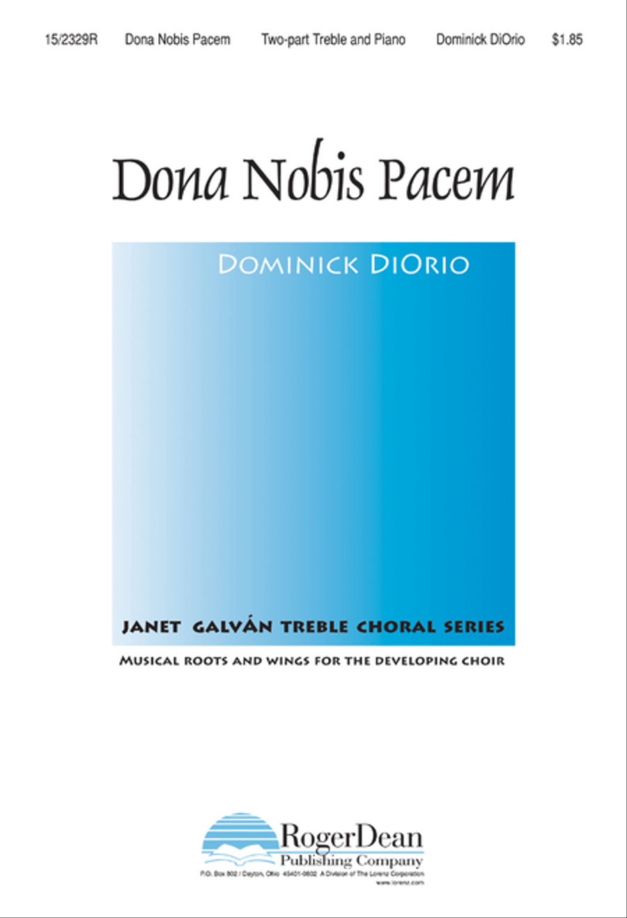 Dona Nobis Pacem Dona Nobis Pacem 2-Part scores gallery preview page 1