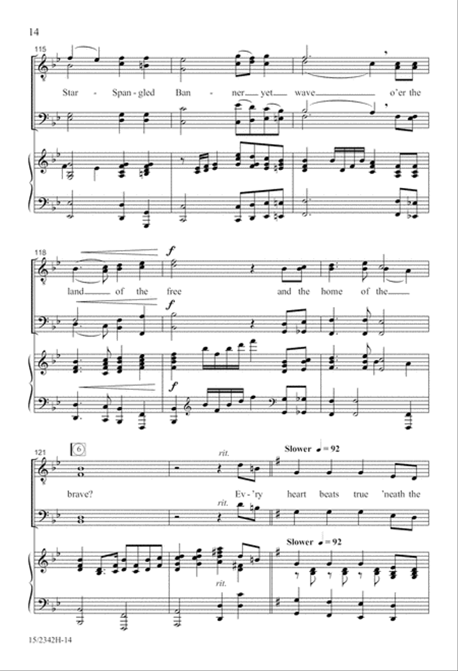 Salute to America Salute to America TTBB scores gallery preview page 15