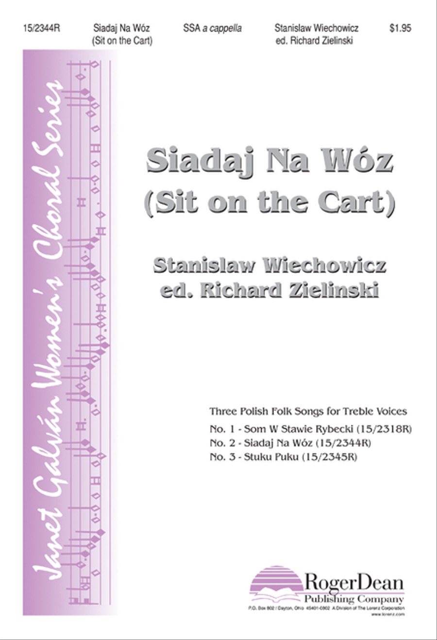 Siadaj Na Woz (Sit on the Cart) SSA scores gallery preview page 1