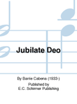 Jubilate Deo