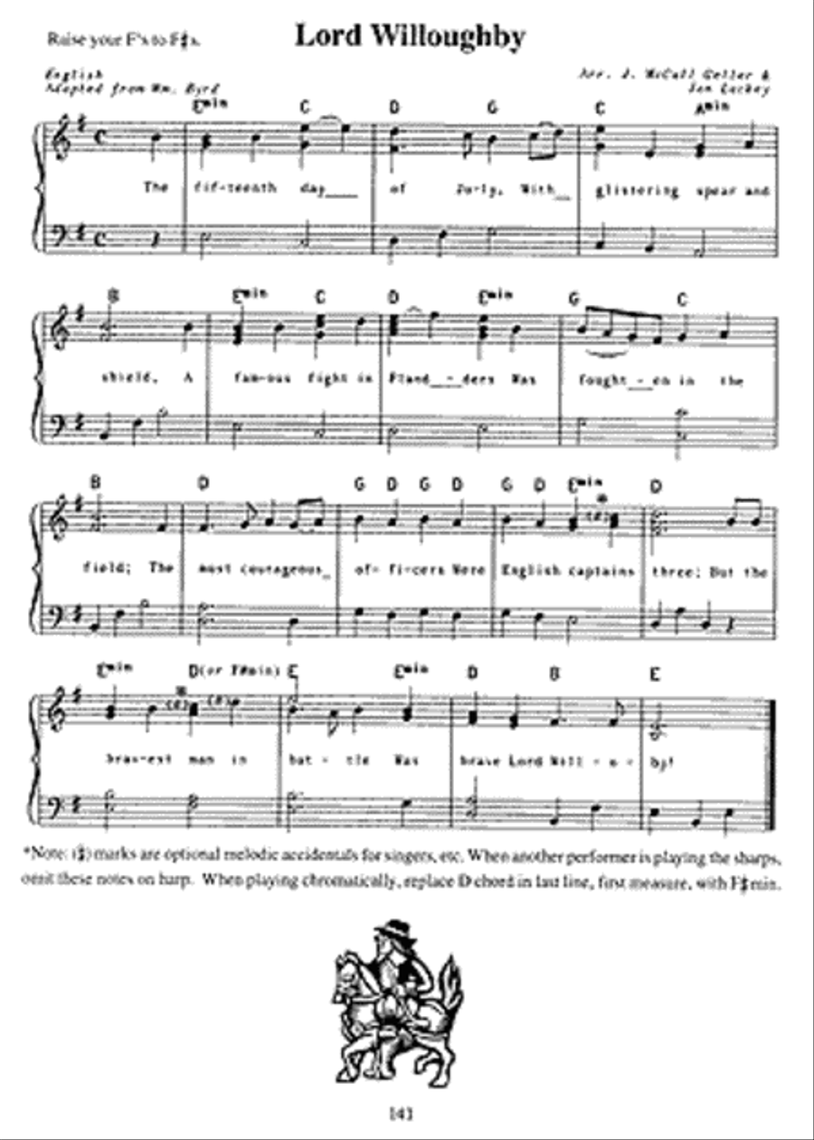 Exploring the Folk Harp Pedal Harp scores gallery preview page 4