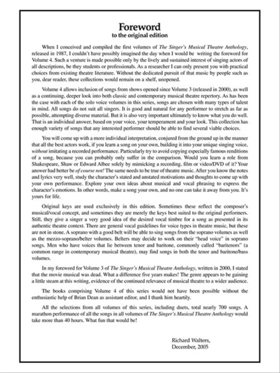 The Singer's Musical Theatre Anthology: Tenor, Volume 4 Tenor Voice scores gallery preview page 3