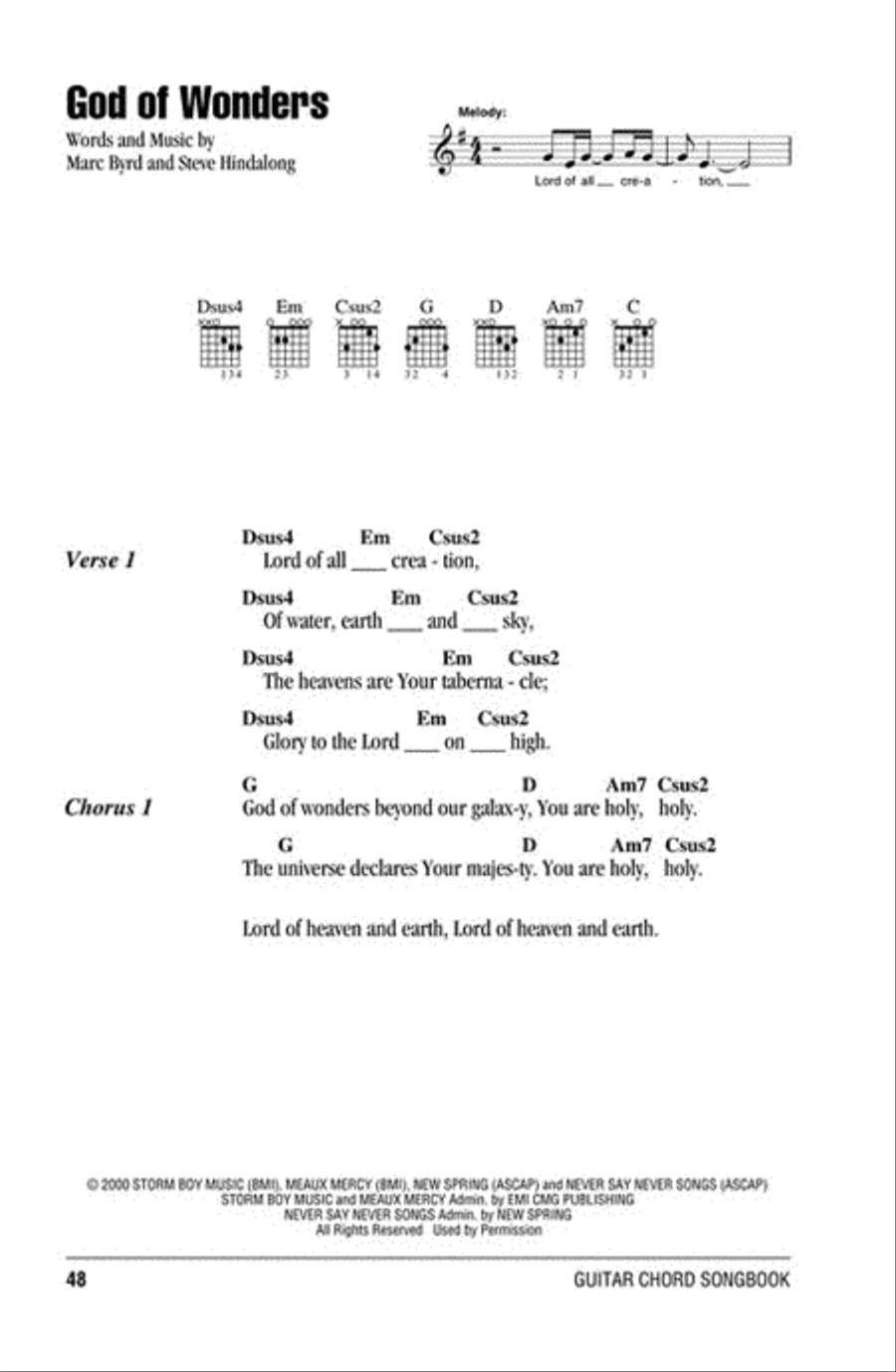 Praise & Worship Guitar scores gallery preview page 3