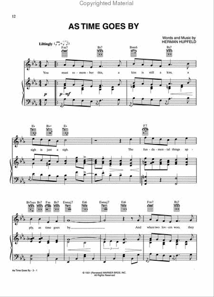 The Wedding Songs Big Book Piano, Vocal, Guitar scores gallery preview page 4