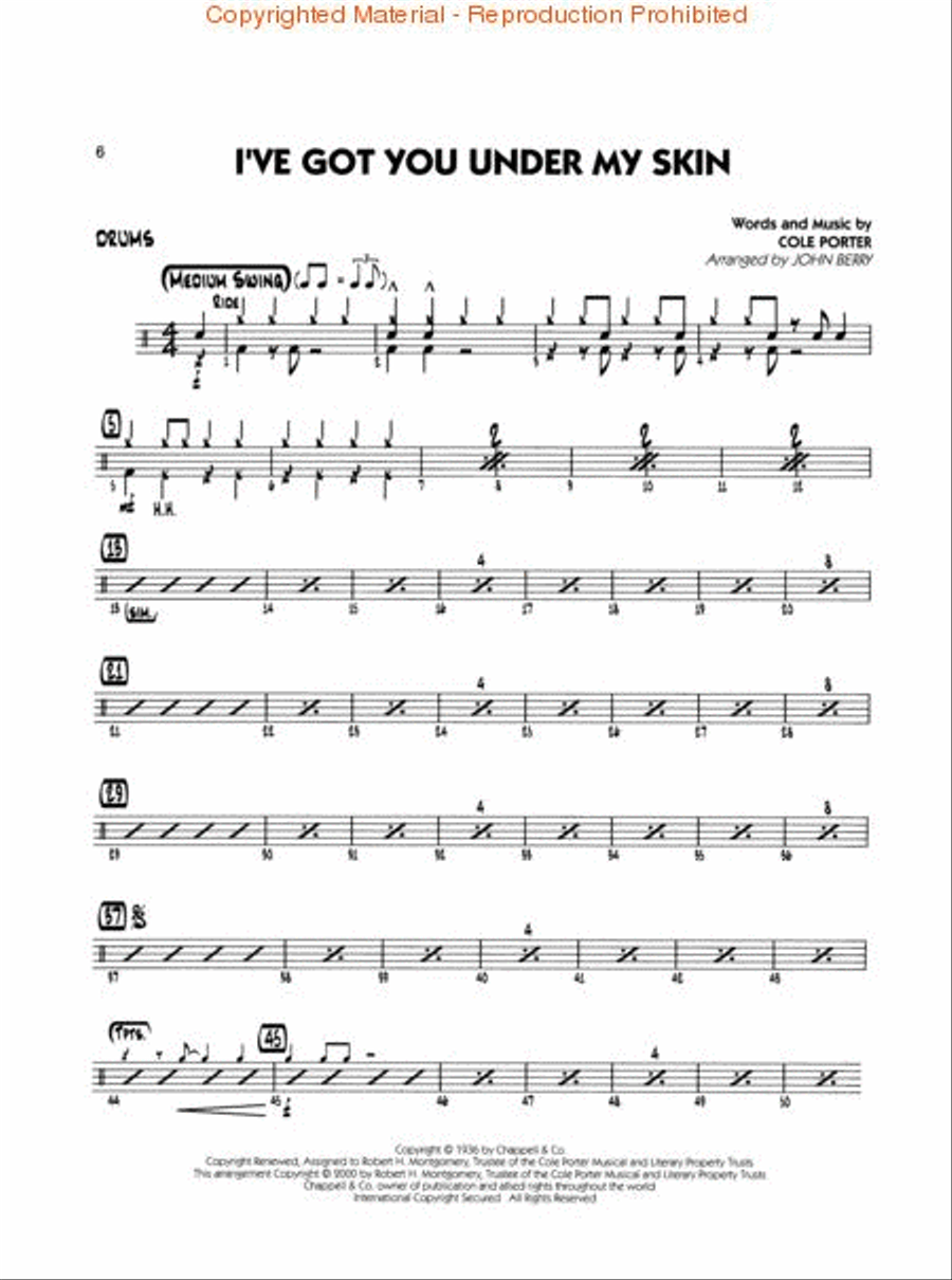Swing Favorites – Drums Big Band scores gallery preview page 3