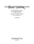 Klangrelief I for Flute (Piccolo Flute), Violin, Violoncello, Piano and Percussion (1)