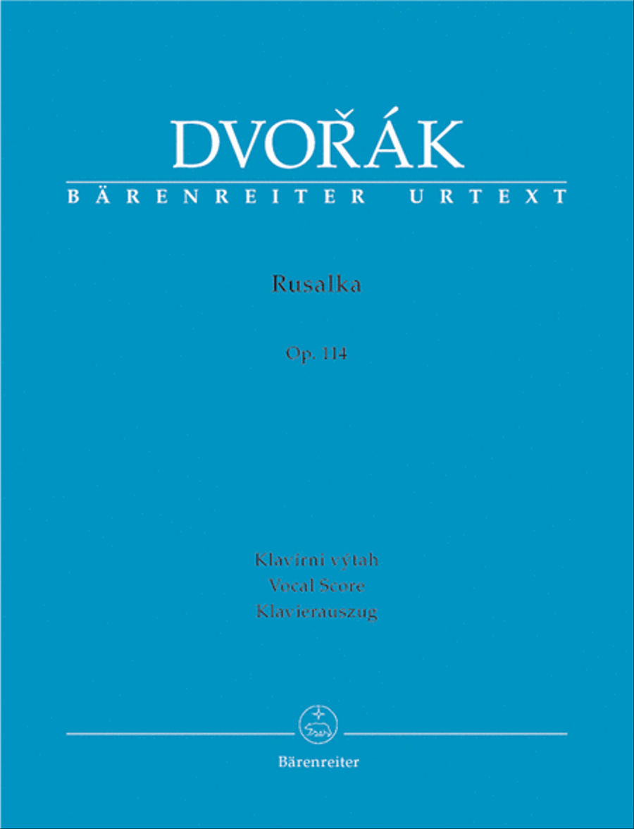 Rusalka, op. 114 Tenor Voice scores gallery preview page 1