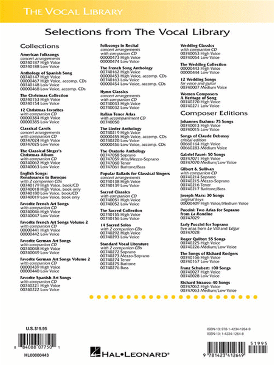 The Wedding Collection The Wedding Collection Voice scores gallery preview page 2
