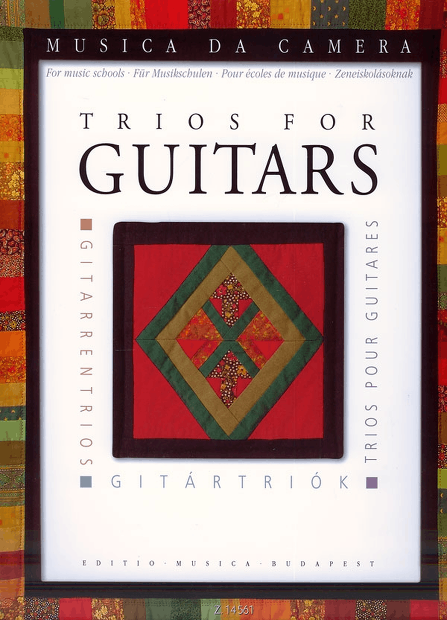 Trios for Guitars Acoustic Guitar scores gallery preview page 1