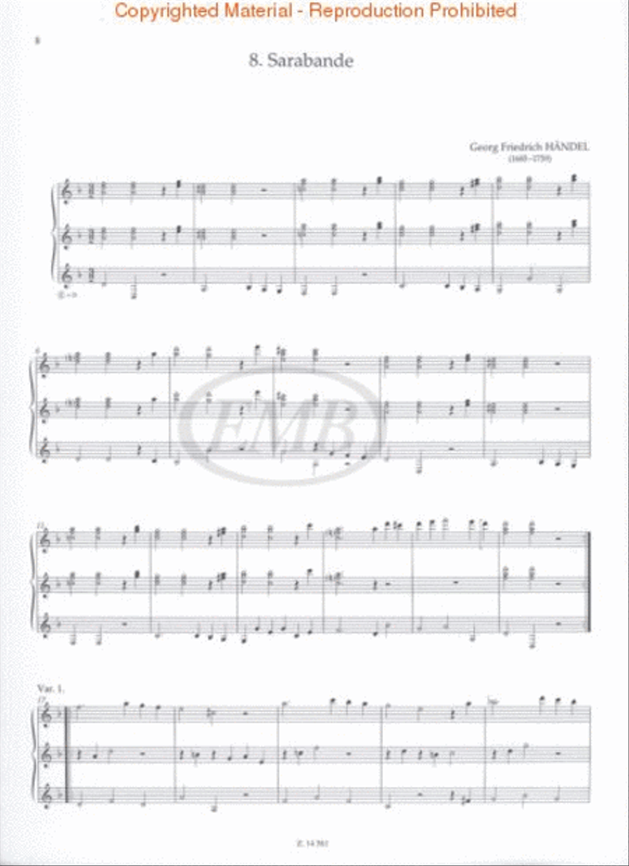 Trios for Guitars Acoustic Guitar scores gallery preview page 3