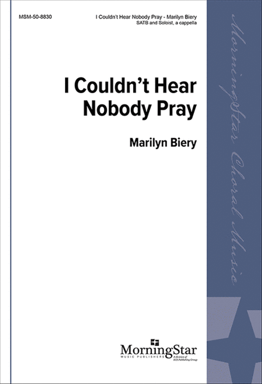 I Couldn't Hear Nobody Pray 4-Part scores gallery preview page 1
