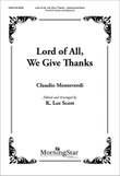 Lord of All, We Give Thanks