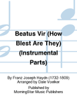 Beatus Vir (How Blest Are They) (Instrumental Parts)