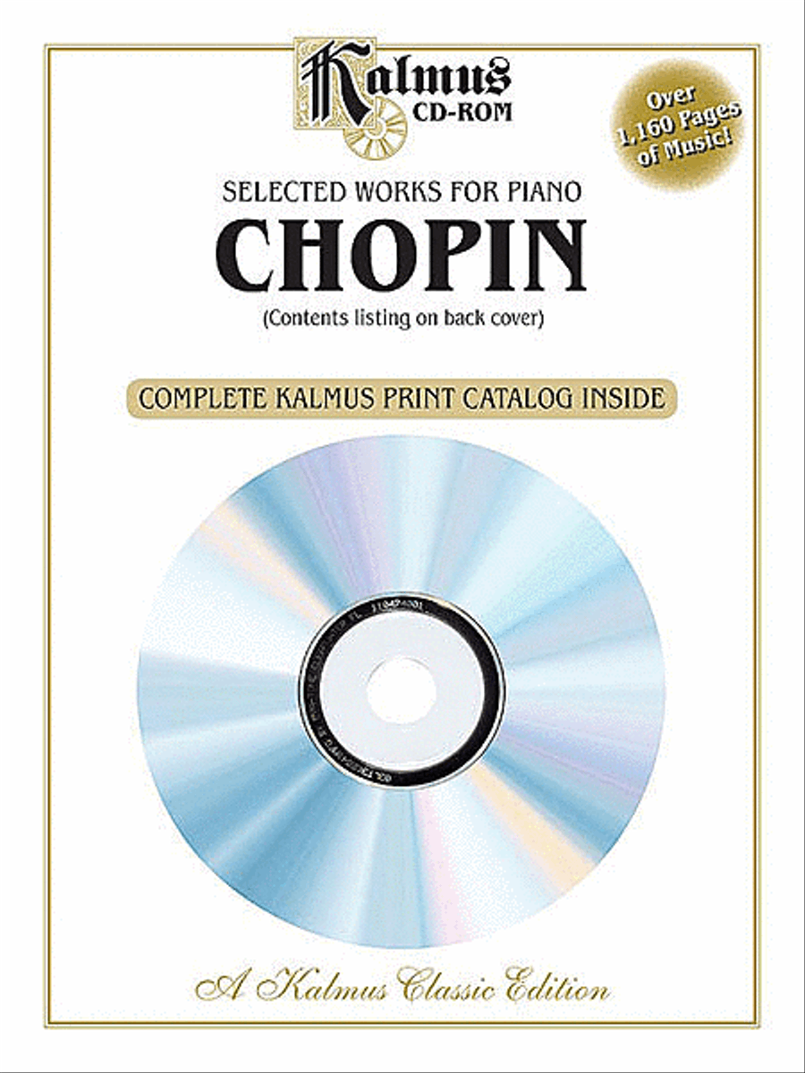 Selected Works for Piano Piano Solo scores gallery preview page 1