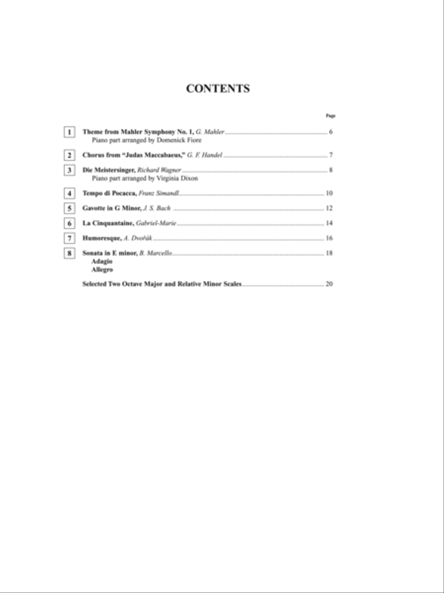 Suzuki Bass School, Volume 4 String Methods scores gallery preview page 3