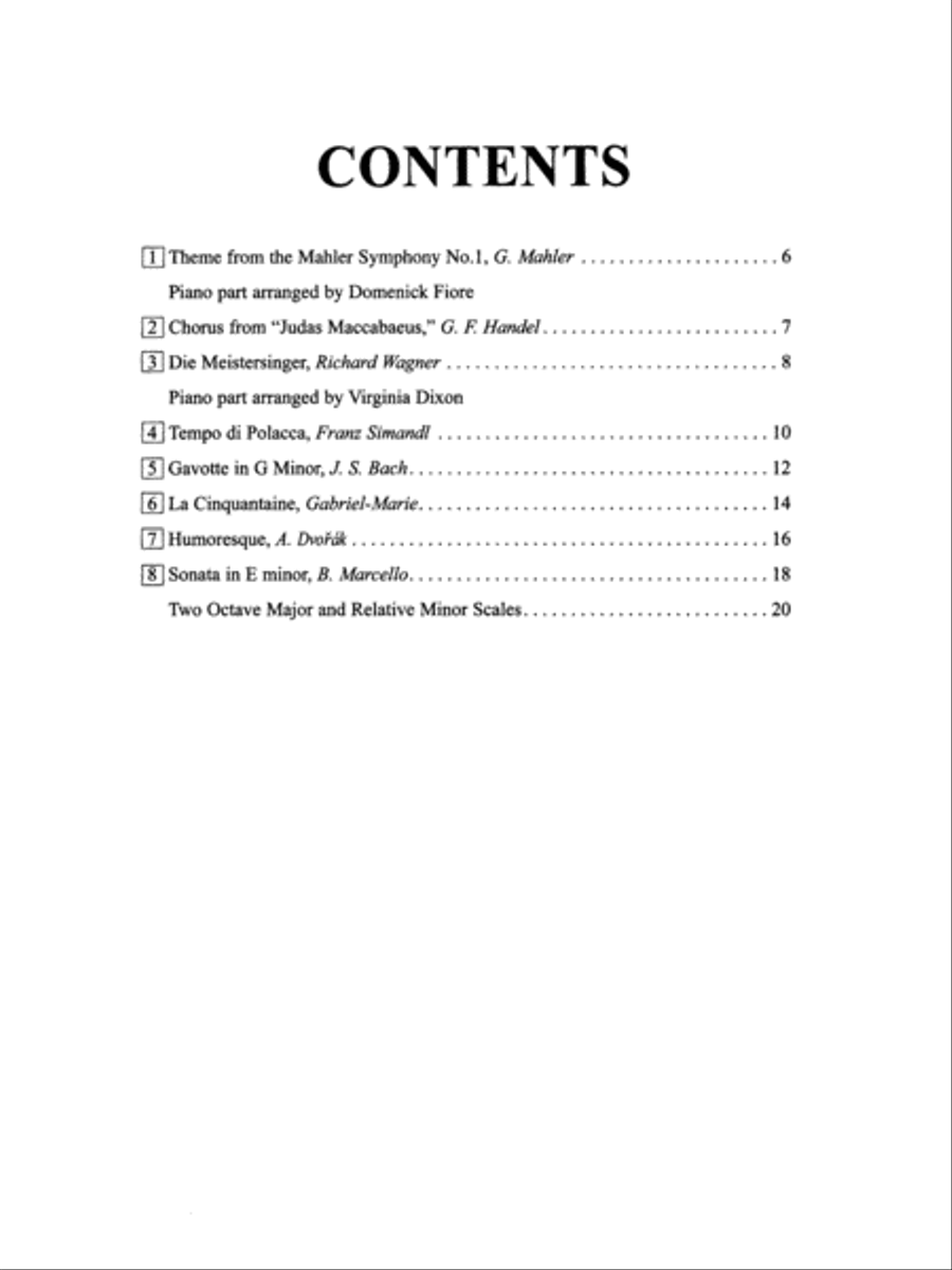 Suzuki Bass School, Volume 4 String Methods scores gallery preview page 5