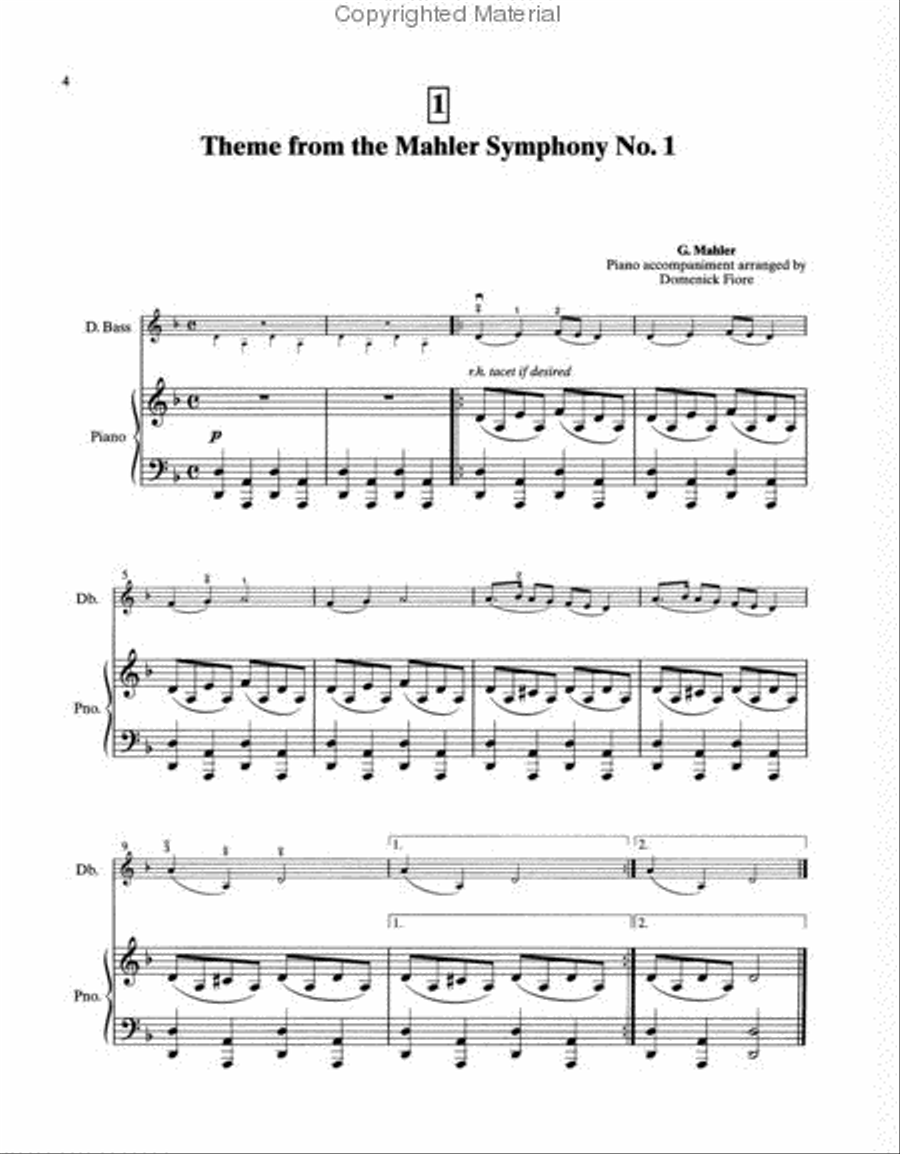 Suzuki Bass School, Volume 4 String Methods scores gallery preview page 2
