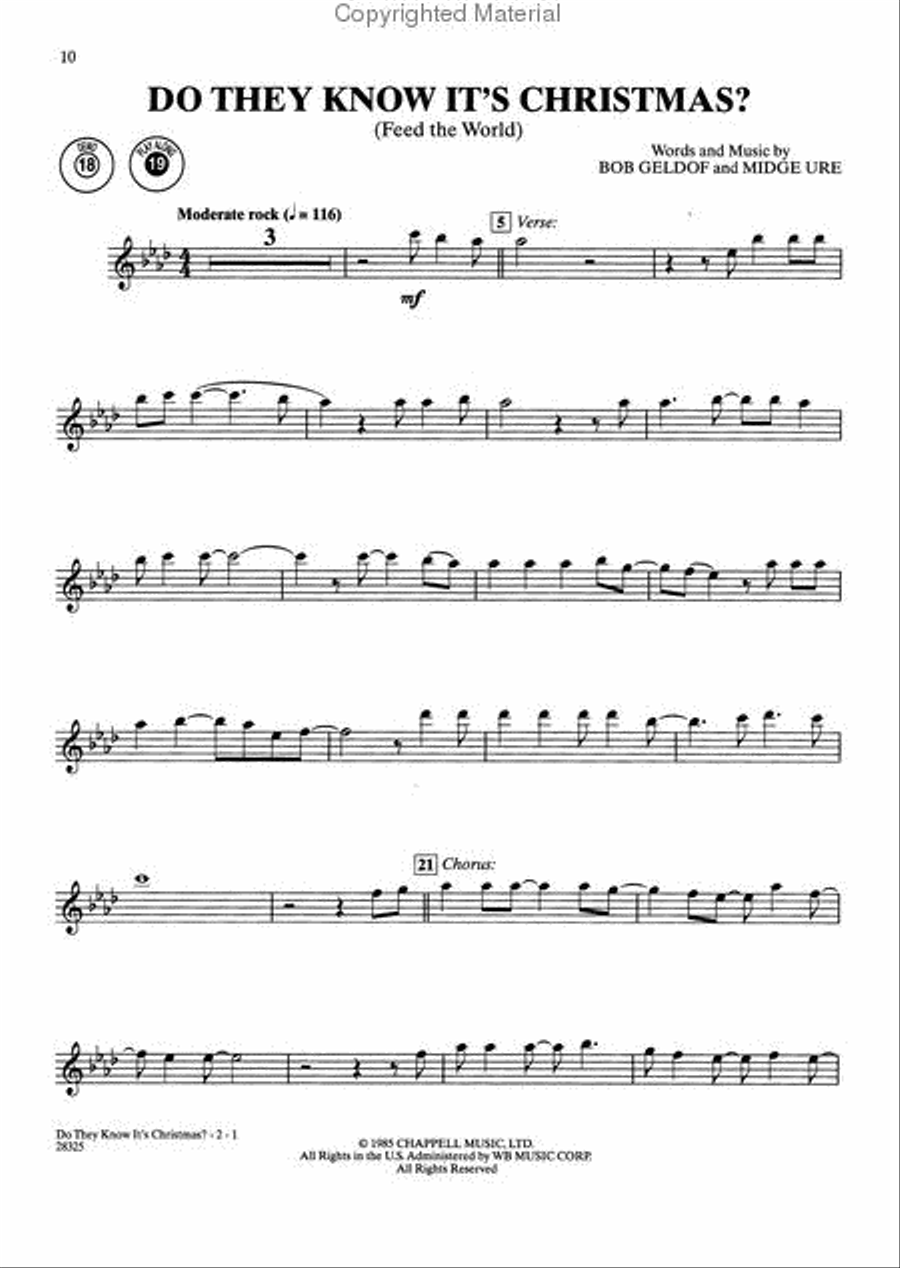 Christmas Instrumental Solos: Popular Christmas Songs - Flute Flute Solo scores gallery preview page 4
