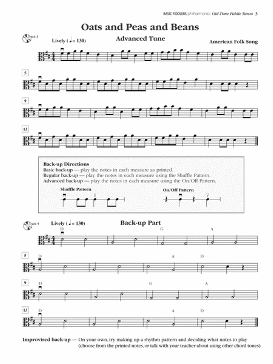 Basic Fiddlers Philharmonic Old-Time Fiddle Tunes String Orchestra scores gallery preview page 4