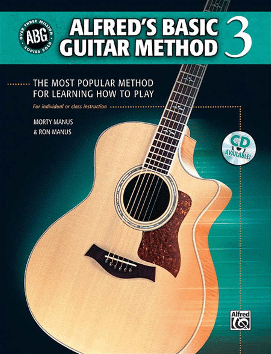 Alfred's Basic Guitar Method, Book 3 (Book and CD) Easy Guitar scores gallery preview page 1