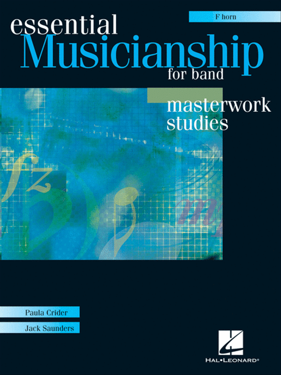 Essential Musicianship for Band - Masterwork Studies Concert Band scores gallery preview page 1