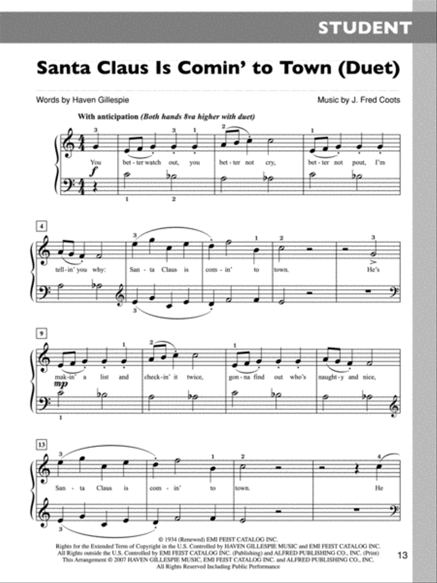 The Music Tree Christmas The Music Tree Christmas Piano Method scores gallery preview page 4