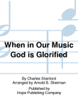 When in Our Music God Is Glorified - Dir./Org. Score mini preview