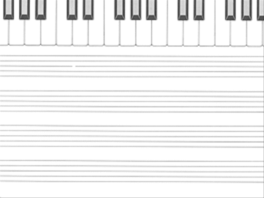 Keyboard Manuscript Paper for Children Piano Method scores gallery preview page 3