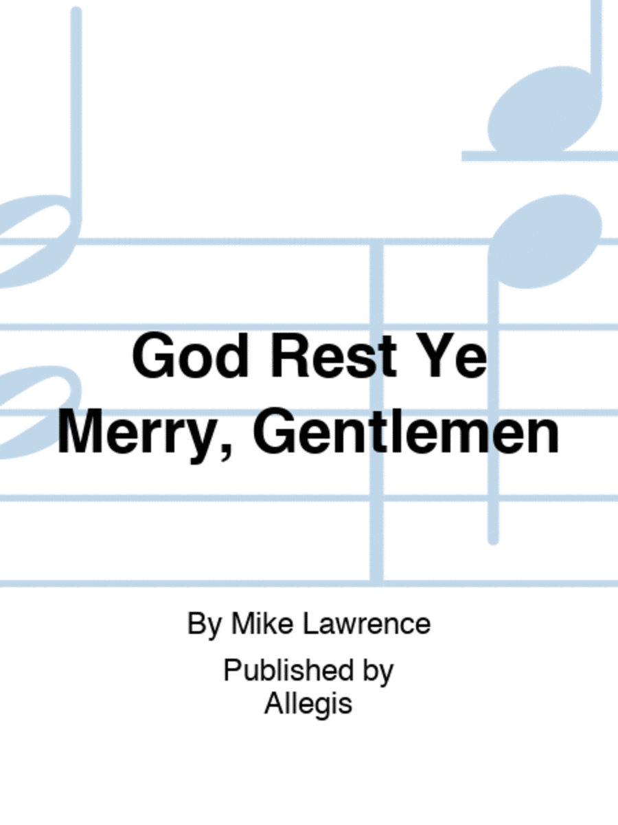 God Rest Ye Merry, Gentlemen Set of Parts scores gallery preview page 1