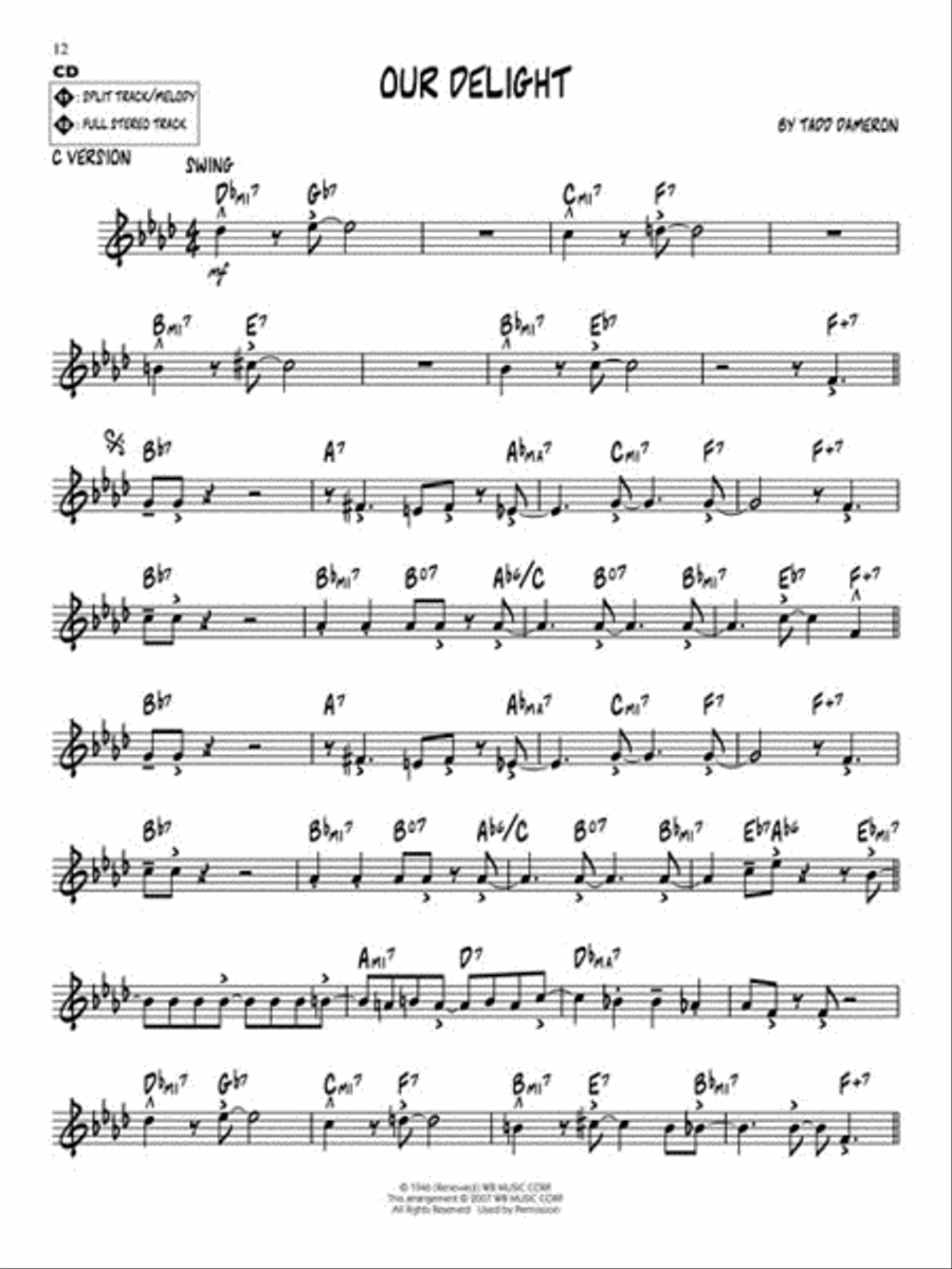 Classic Jazz scores gallery preview page 5