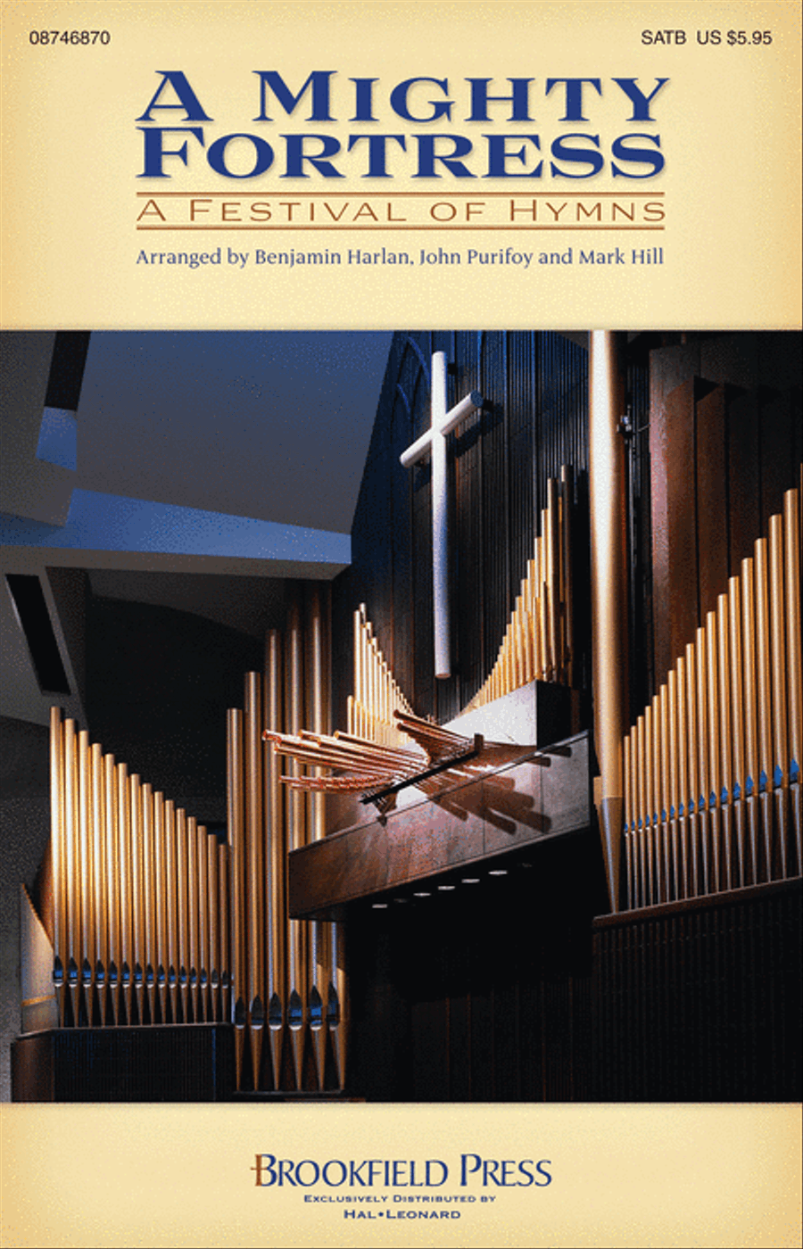 A Mighty Fortress – A Festival of Hymns 4-Part scores gallery preview page 1
