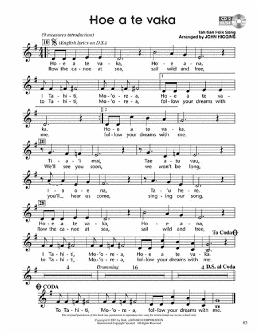 World Rhythms Choir scores gallery preview page 4