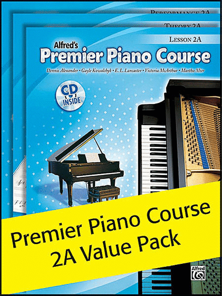 Premier Piano Course, Lesson, Theory & Performance 2A (Value Pack) Piano Method scores gallery preview page 1