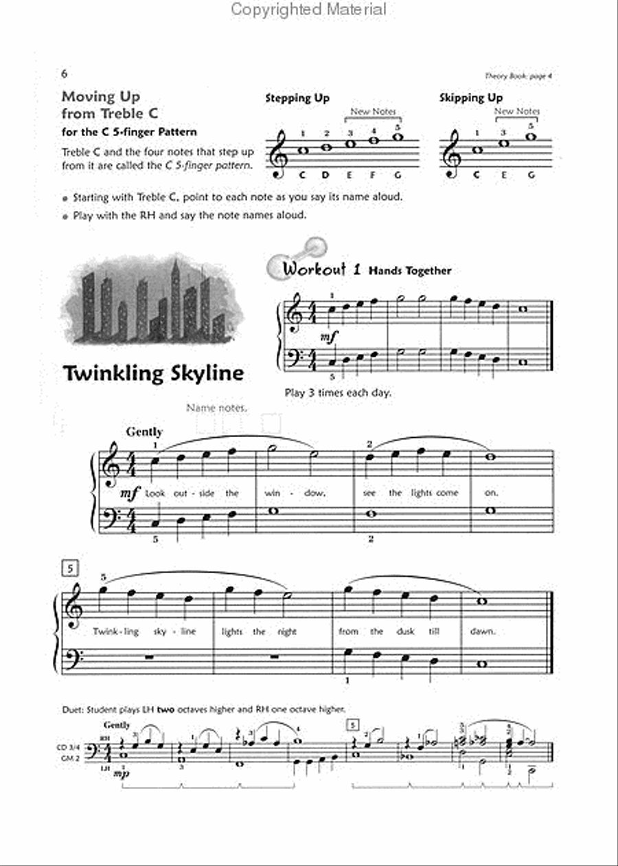 Premier Piano Course, Lesson, Theory & Performance 2A (Value Pack) Piano Method scores gallery preview page 2