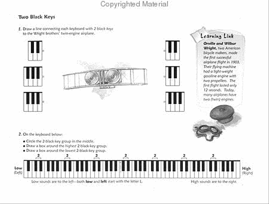 Premier Piano Course, Lesson, Theory & Performance 1A (Value Pack) Piano Method scores gallery preview page 3