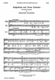 Magnificat and Nunc Dimittis