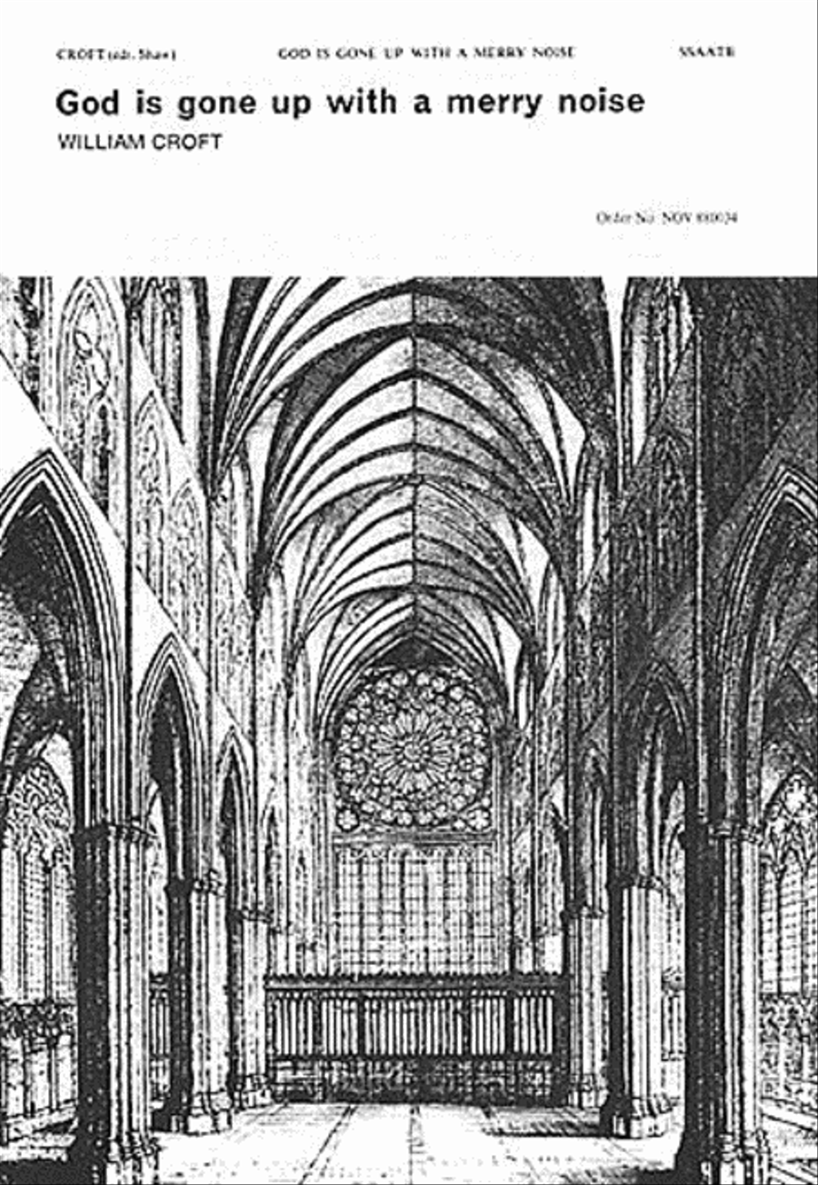 God Is Gone Up with a Merry Noise SSAATB scores gallery preview page 1