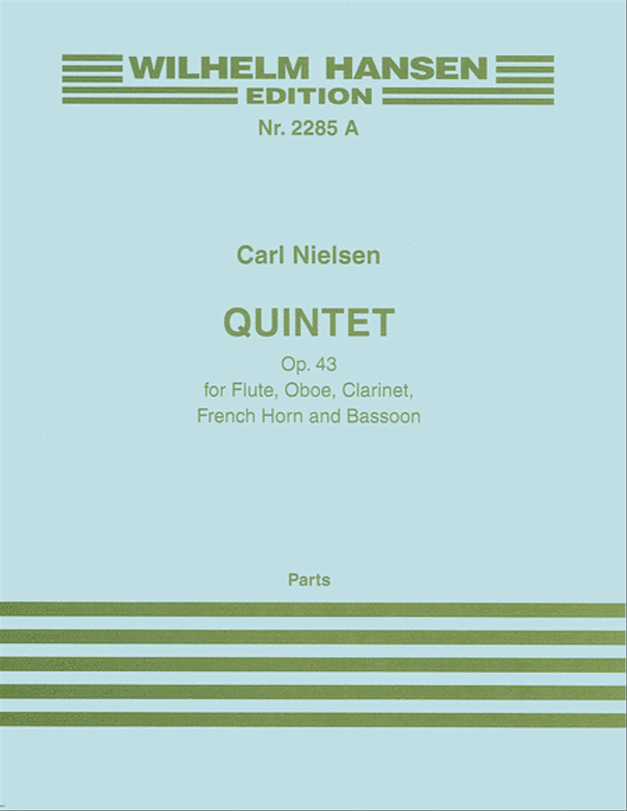 Quintet Op. 43 Woodwind Quintet scores gallery preview page 1