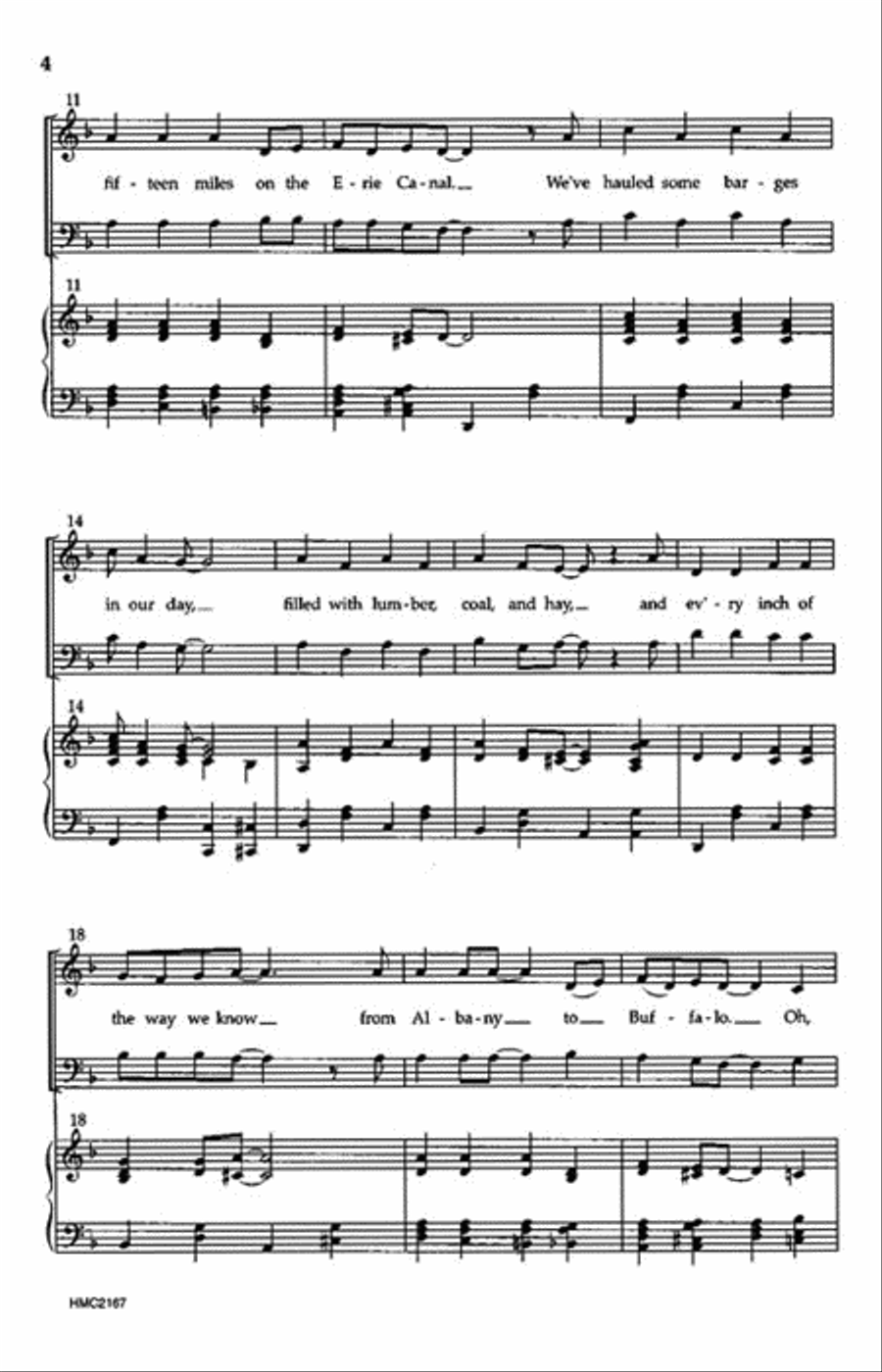 Erie Canal Erie Canal 3-Part scores gallery preview page 3