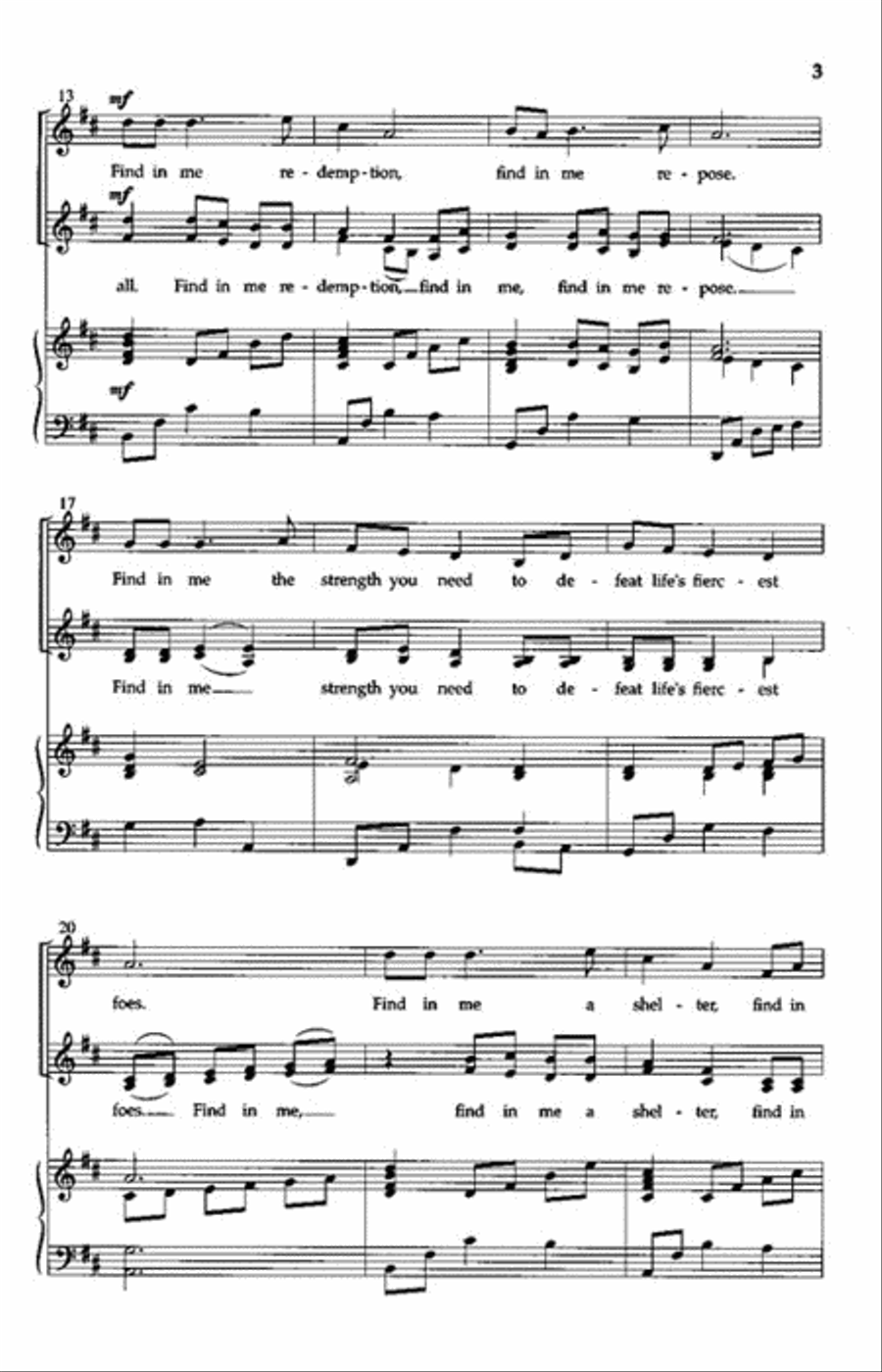Find in Me Find in Me SSA scores gallery preview page 3
