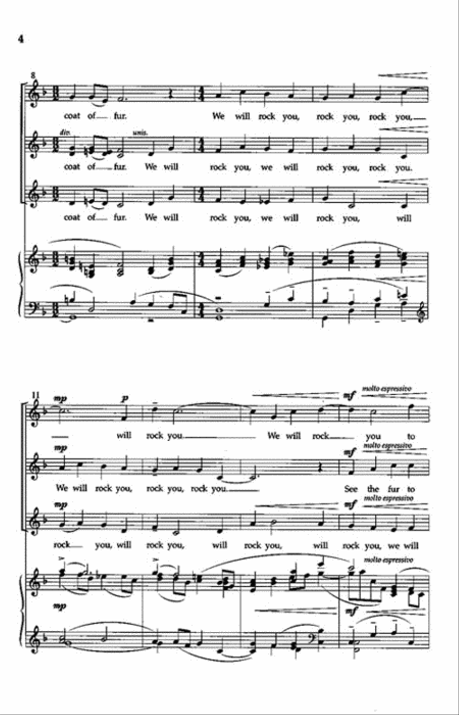 Rocking from Ex Maria Virgine SSA scores gallery preview page 3