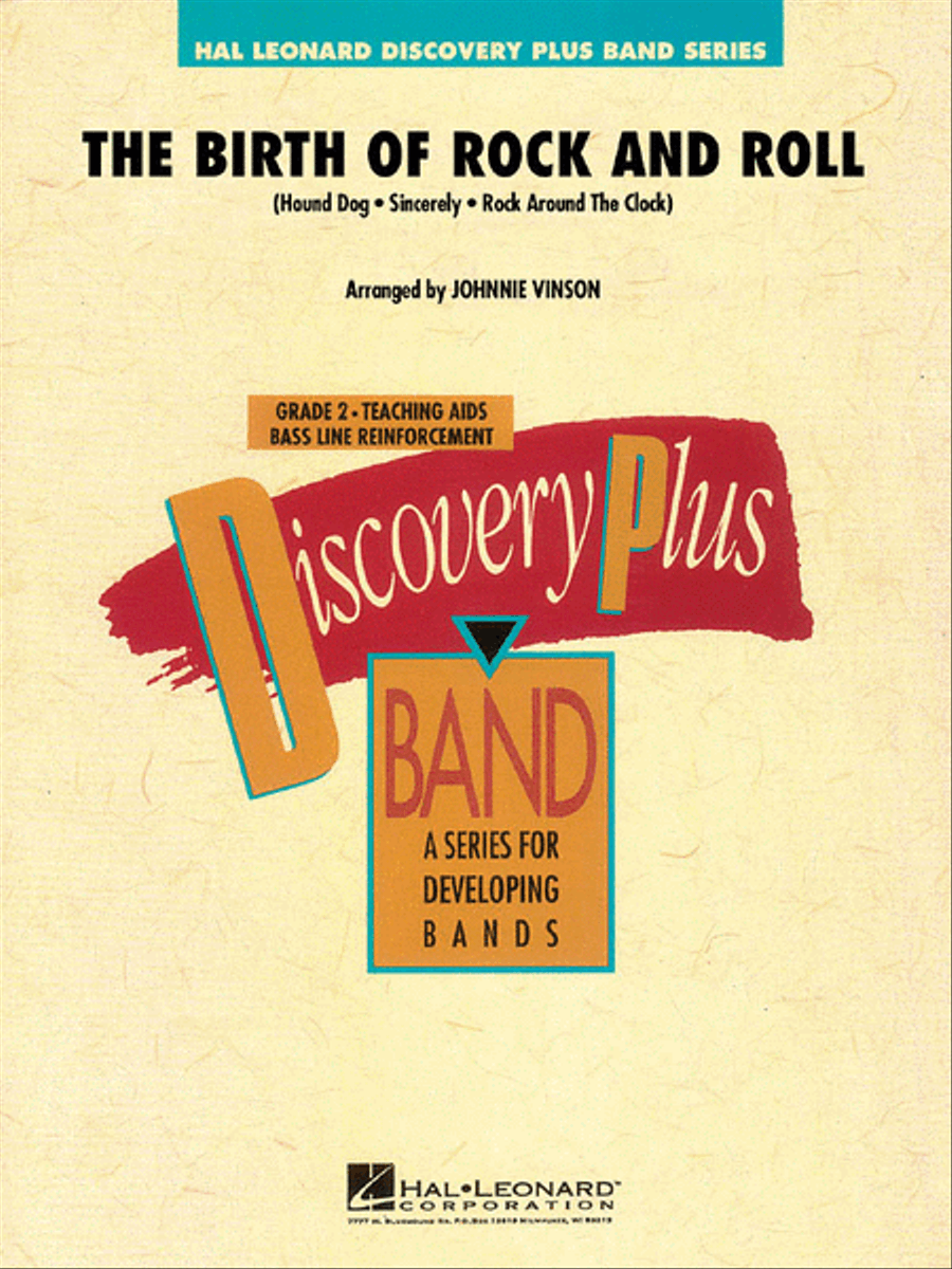 The Birth of Rock and Roll Concert Band scores gallery preview page 1