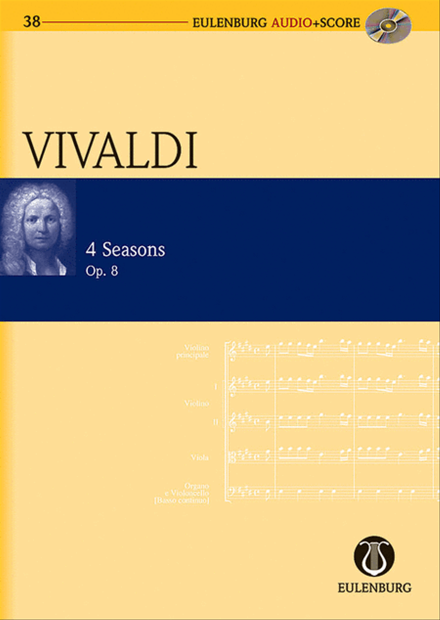 The Four Seasons Op. 8 Rv 269, 315, 293, 297 Orchestra scores gallery preview page 1