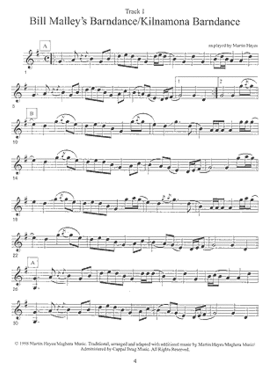 Martin Hayes - Under the Moon Violin scores gallery preview page 3