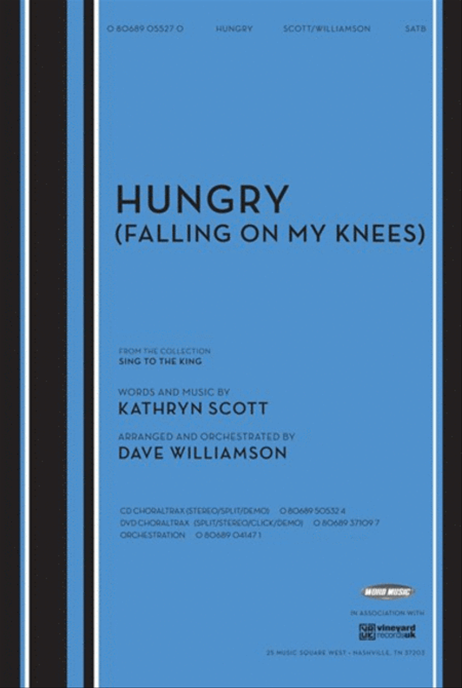 Hungry (Falling On My Knees) - Anthem 4-Part scores gallery preview page 1