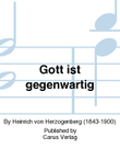 Gott ist gegenwartig