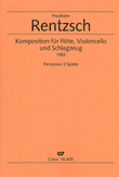 Composition for Flute, Violincello and Percussion (Komposition fur Flote, Violoncello und Schlagzeug)