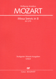 Missa brevis in B flat major