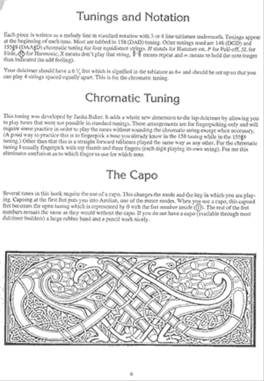 O'Carolan Harp Tunes for Mountain Dulcimer Harp scores gallery preview page 3